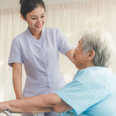 Nurse With Elder